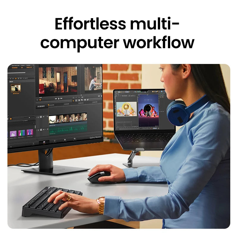 ErgoScroll Wireless Mouse™