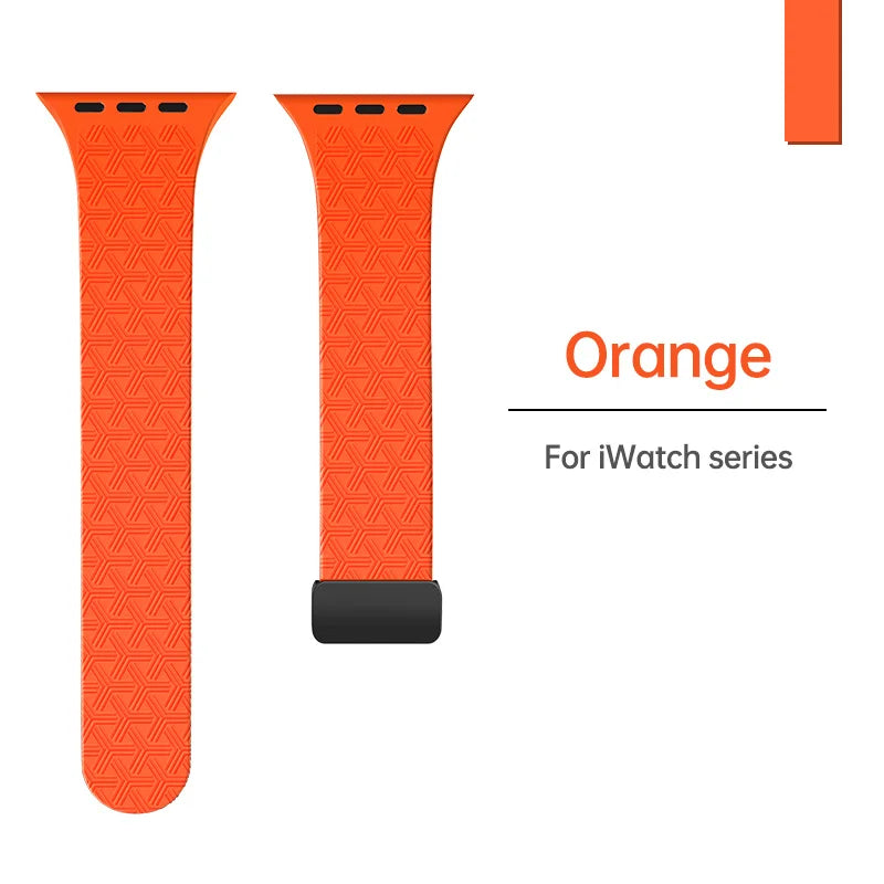 Sleek Folding Clasp Apple Watch Band™