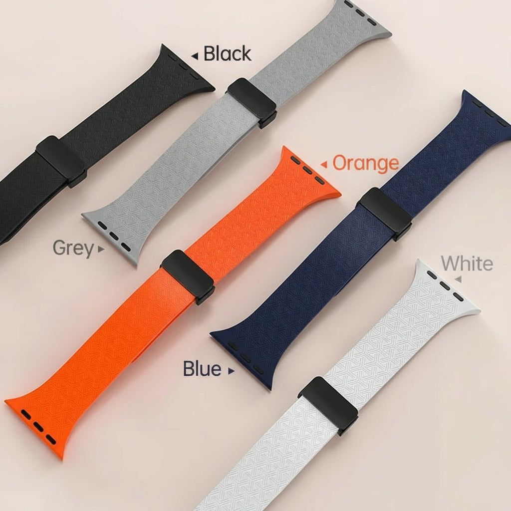 Sleek Folding Clasp Apple Watch Band™