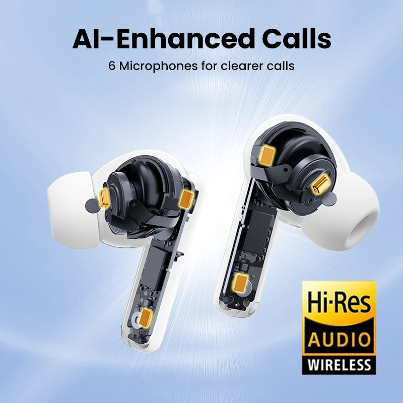 Earphones TWS Hybrid Active Noise Cancelling In Ear Earbuds