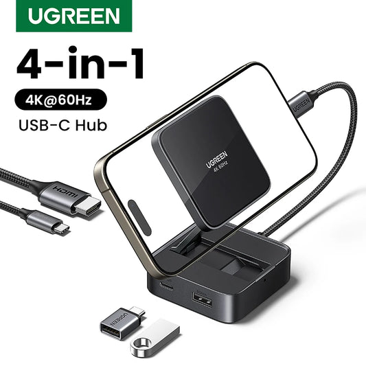 Foldable USB-C HUB 4-in-1