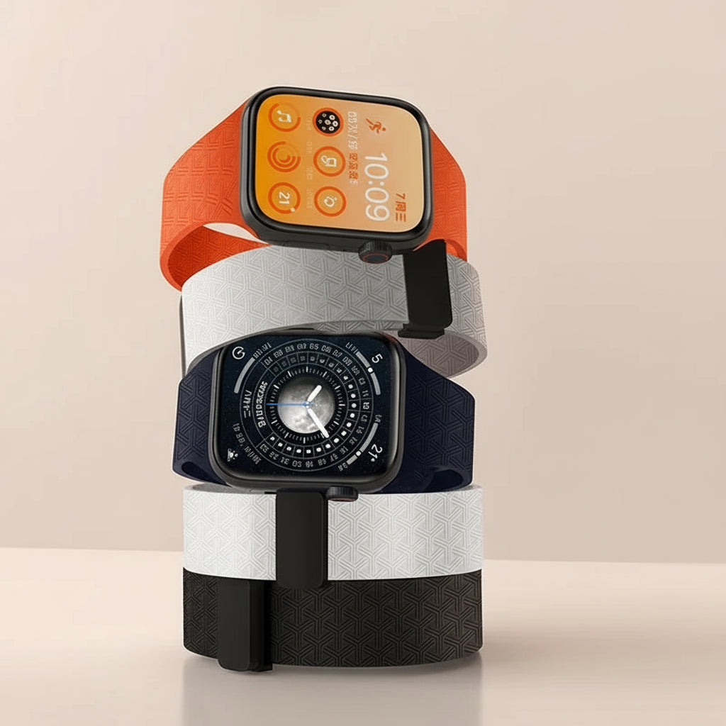 Sleek Folding Clasp Apple Watch Band™