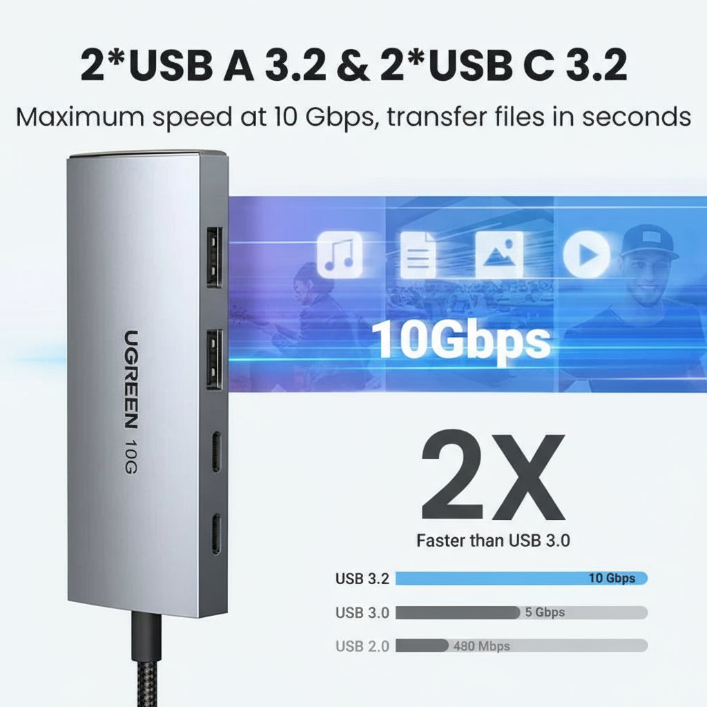 Premium USB C Multiport Hub™