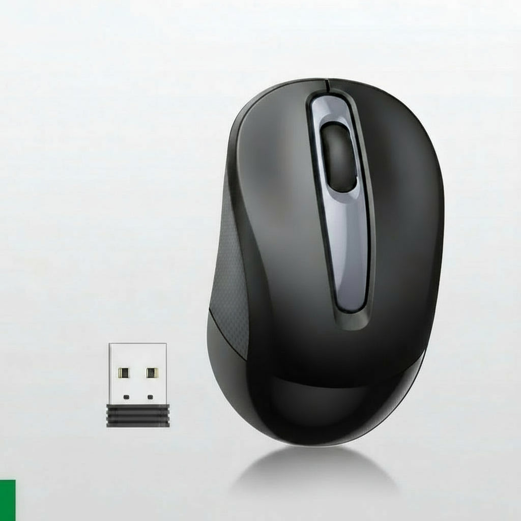 Ergonomic Quiet Wireless MouseTM