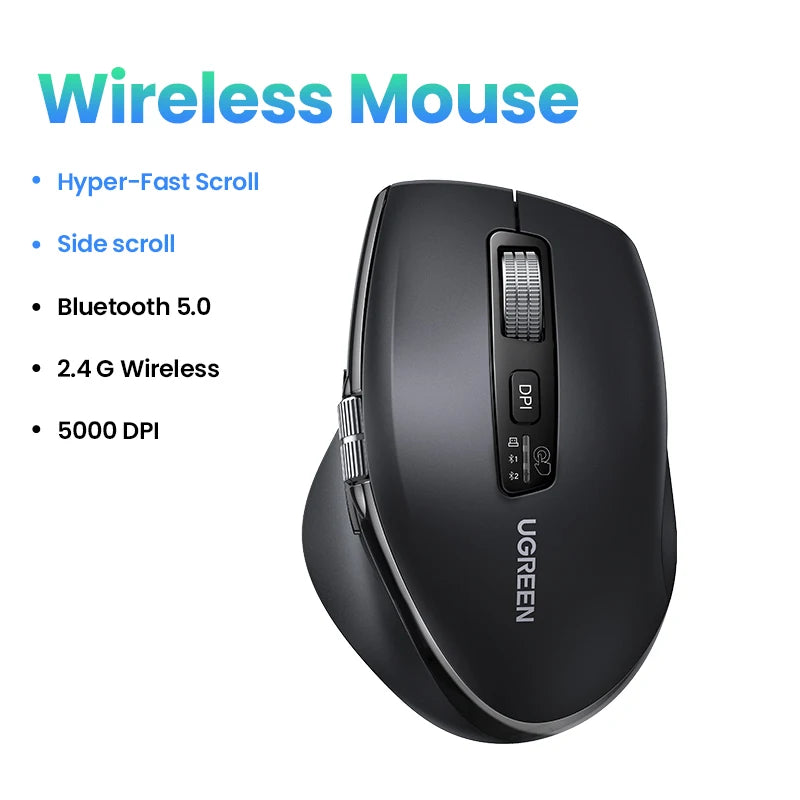 ErgoScroll Wireless Mouse™
