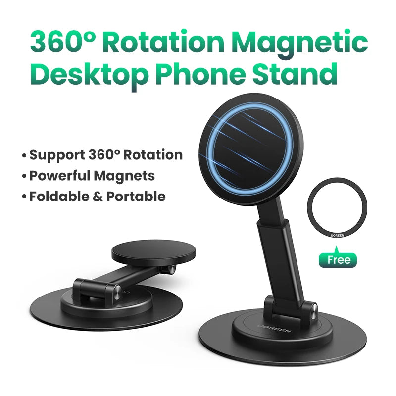 Magnetic Phone Stand 360° Rotation