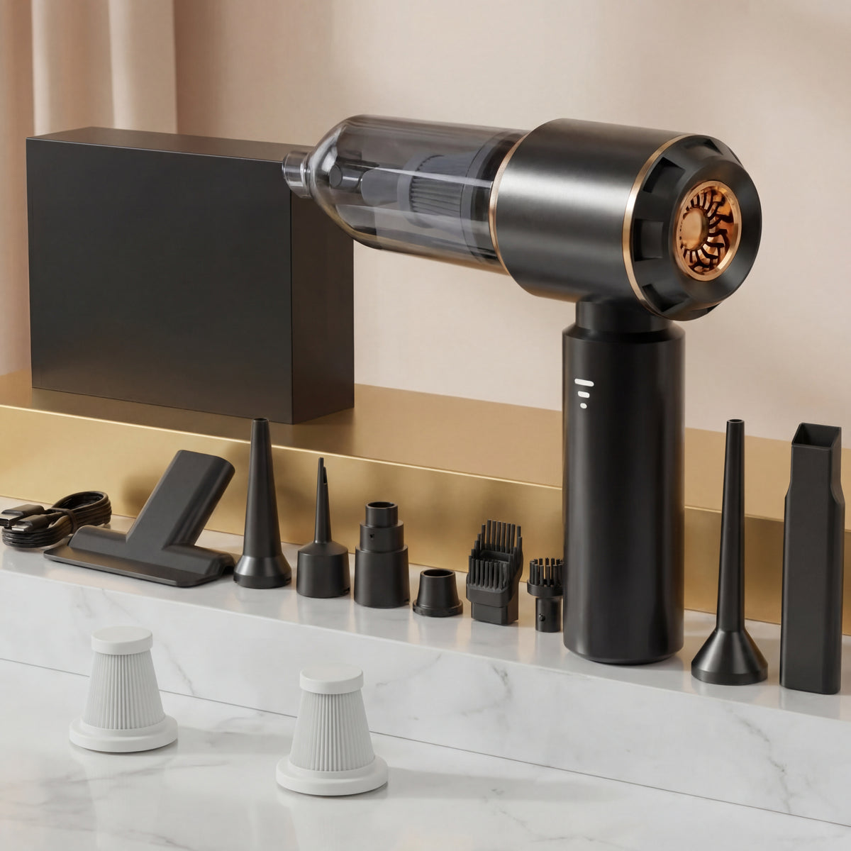 Handheld Vacuum Cleaner With Strong Suction, Cordless