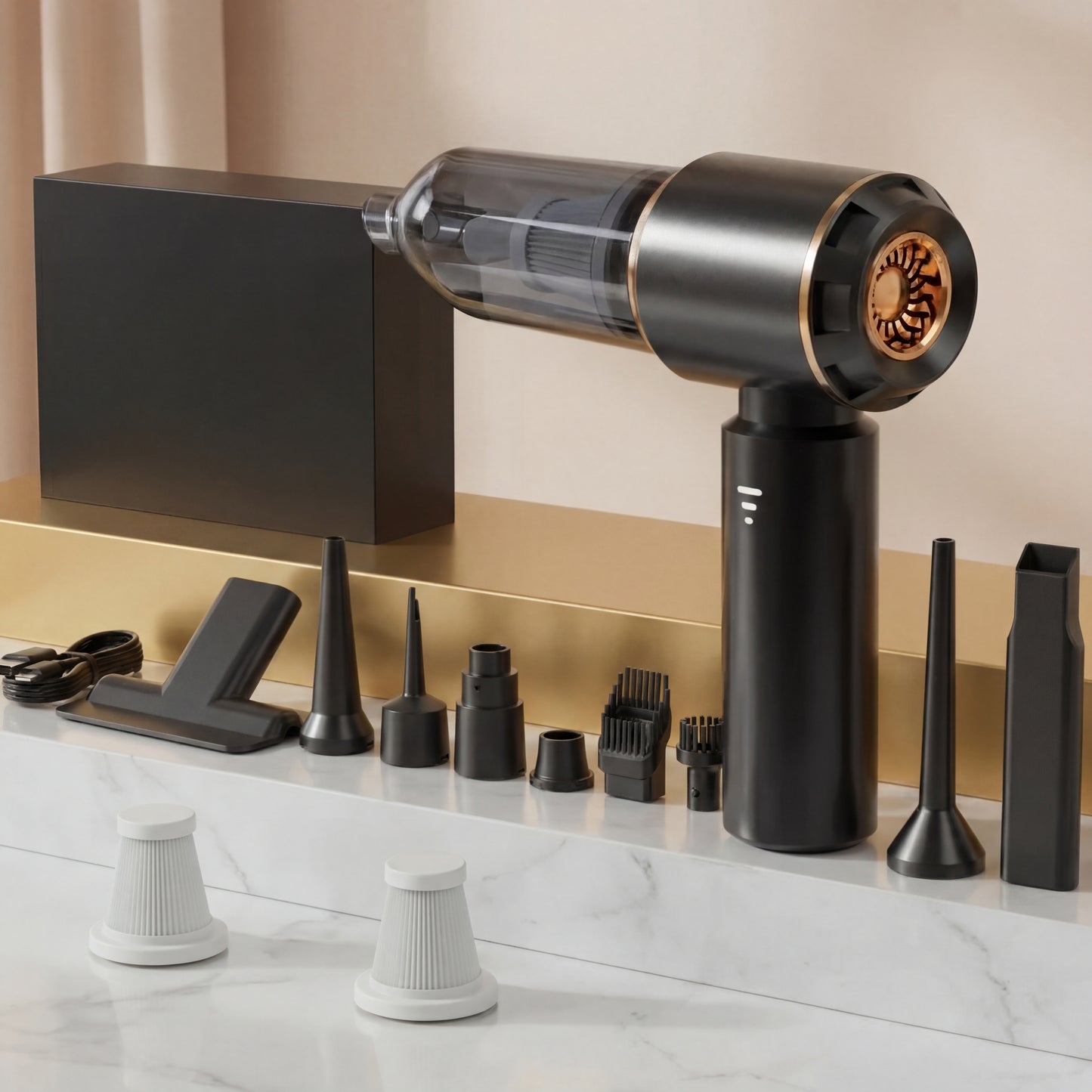 Handheld Vacuum Cleaner With Strong Suction, Cordless